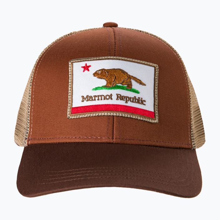 Cappello da baseball Marmot Retro Trucker da uomo picante/whiskey marrone 2