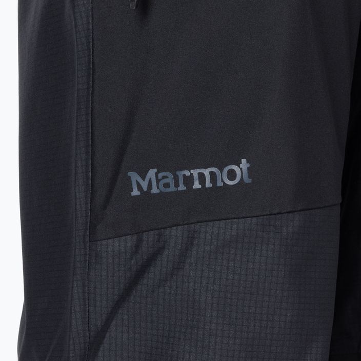 Pantaloni con membrana Marmot Mitre Peak Gore Tex da uomo, nero 8