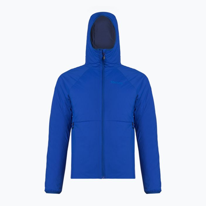 Marmot Novus Hoody giacca isolata da uomo blu scuro