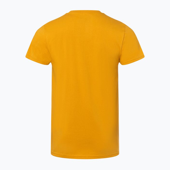 Maglietta Marmot Peace da uomo oro giallo 2
