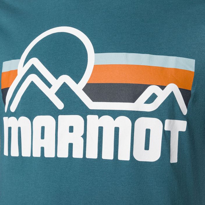Camicia Marmot da uomo Coastal dusty teal 5