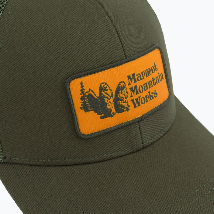 Cappello da baseball Marmot Retro Trucker nori 5