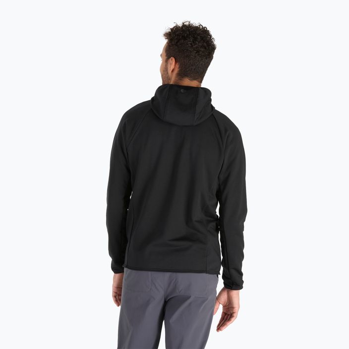 Felpa in pile da uomo Marmot Leconte Full Zip Hoody nero 3