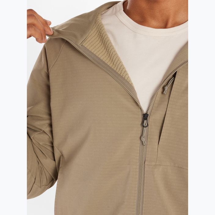 Marmot Leconte Full Zip Hoody Uomo Felpa in pile vetiver 5