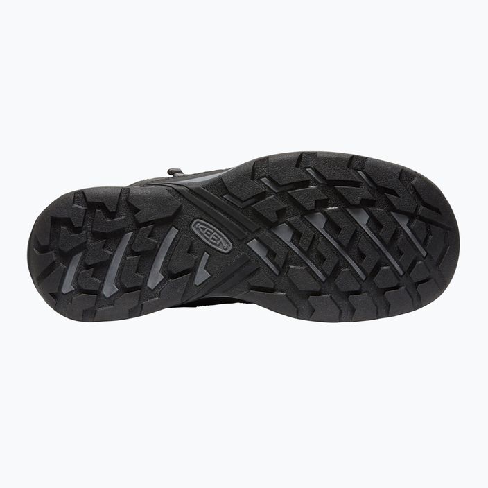 KEEN Circadia Mid WP scarpe da trekking da uomo nero/grigio acciaio 13