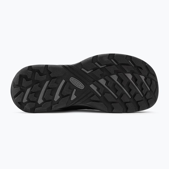 KEEN Circadia WP scarpe da trekking da uomo nero/grigio acciaio 5