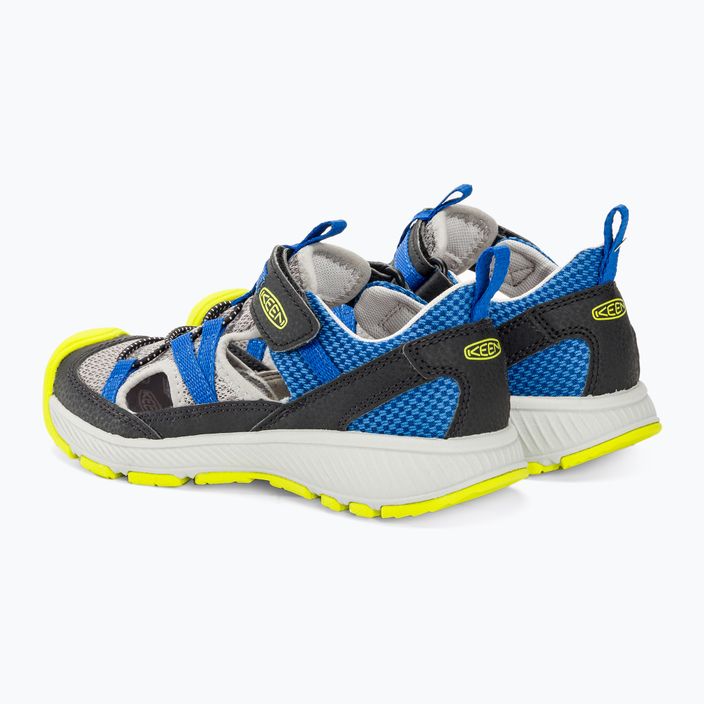 KEEN Motozoa sandali classici blu/primavera per bambini 3