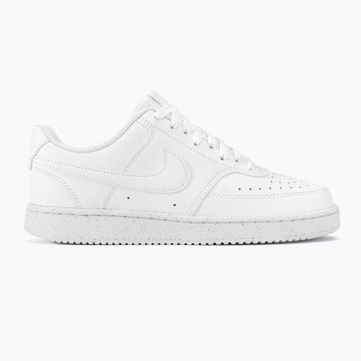 Nike Court Vision Low Next Nature bianco/bianco/bianco scarpe da donna 2