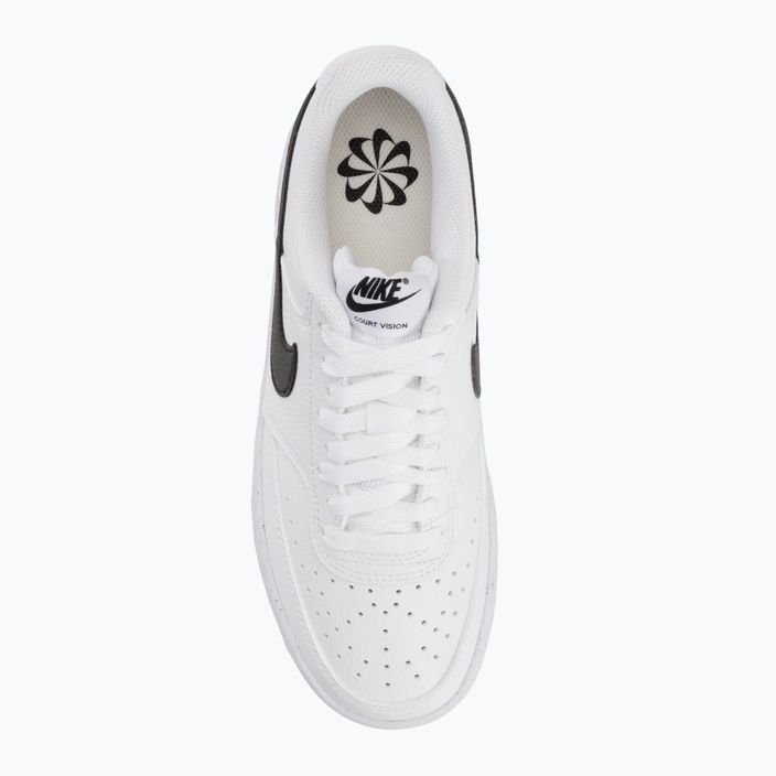 Nike Court Vision Low Next Nature scarpe da donna bianco/nero 5