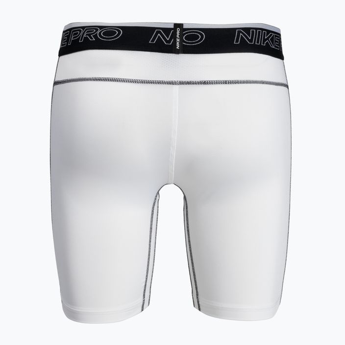 Pantaloncini da allenamento da uomo Nike Pro Dri-Fit bianco/nero 2