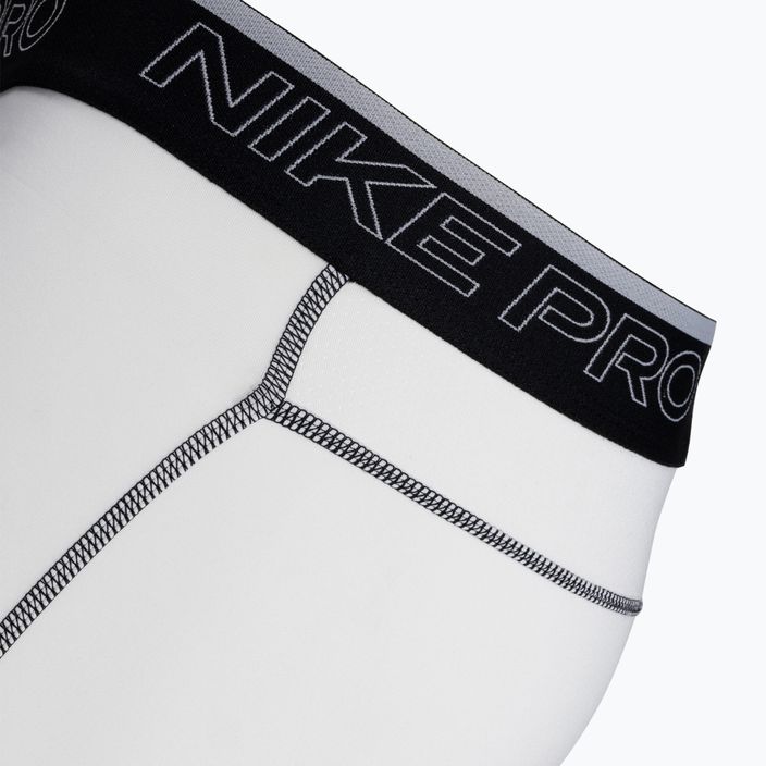 Pantaloncini da allenamento da uomo Nike Pro Dri-Fit bianco/nero 6