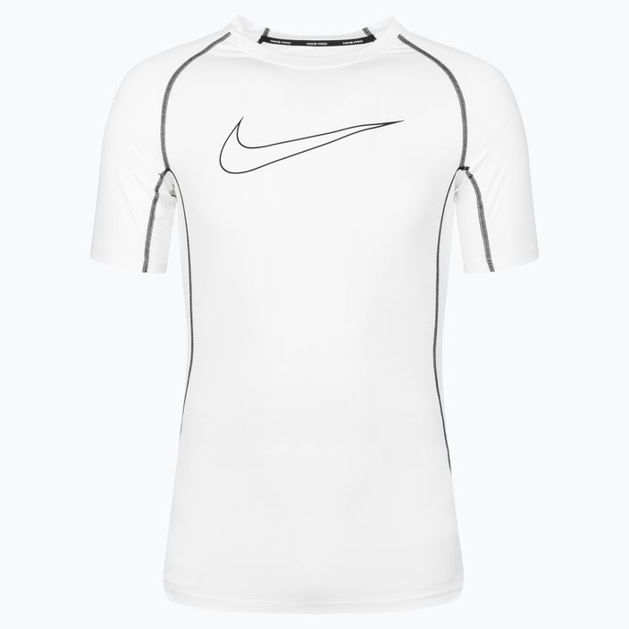 Maglietta da allenamento da uomo Nike Tight Top bianco/nero