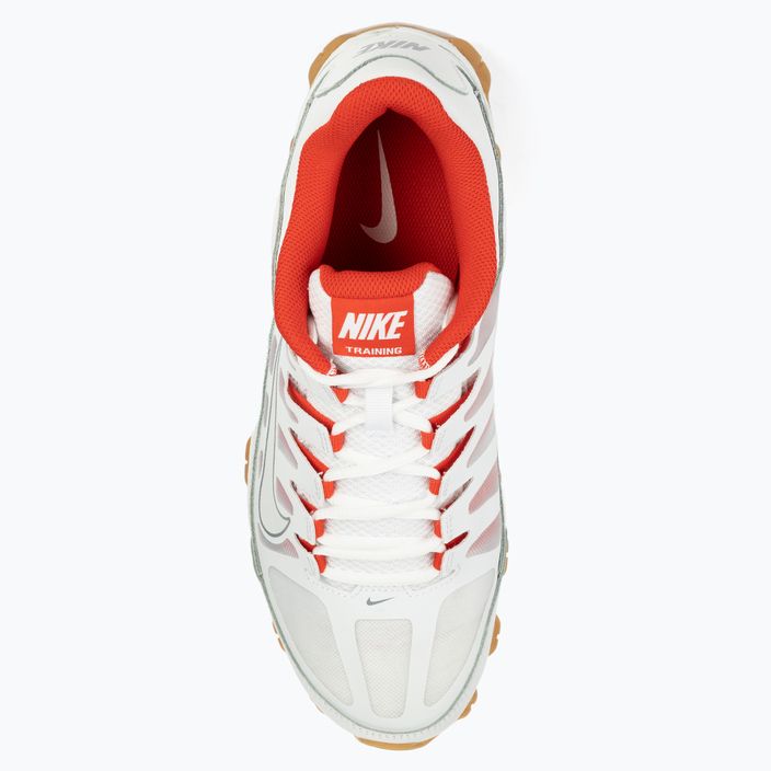 Scarpe da ginnastica da uomo Nike Reax 8 Tr Mesh bianco/grigio lupo/rosso ciliegia 6