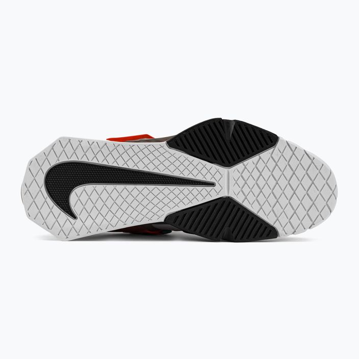 Scarpe da sollevamento pesi Nike Savaleos grigio nebbia/fumo scuro grigio 5