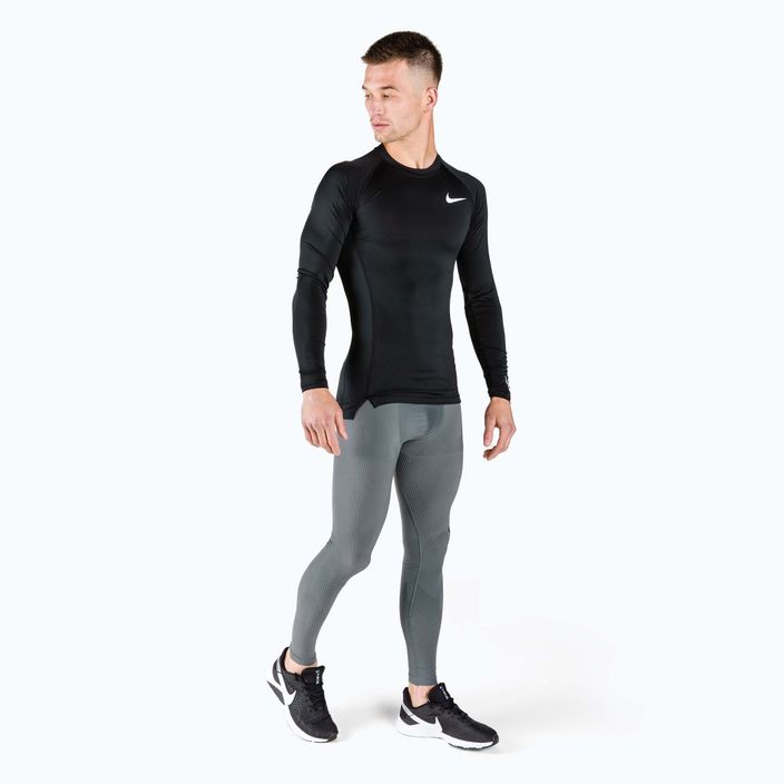 Leggings da uomo Nike Pro Dri-Fit ADV Recovery iron grey/nero 2