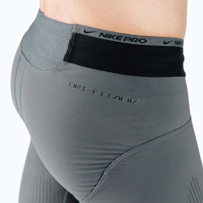 Leggings da uomo Nike Pro Dri-Fit ADV Recovery iron grey/nero 5