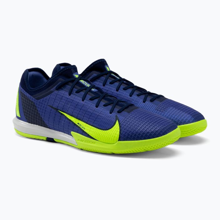 Scarpe da calcio uomo Nike Zoom Vapor 14 Pro IC zaffiro/volt/azzurro vuoto 5