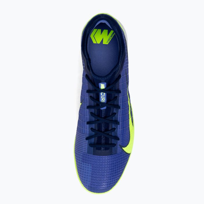 Scarpe da calcio uomo Nike Zoom Vapor 14 Pro IC zaffiro/volt/azzurro vuoto 6
