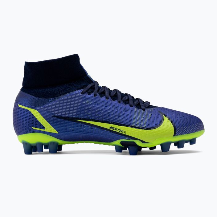 Scarpe da calcio da uomo Nike Superfly 8 Pro AG zaffiro/volt/blu nullo 2