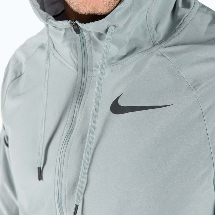 Giacca da allenamento da uomo Nike Pro Dri-Fit Flex Vent Max grigio particella/grigio ferro/nero 5