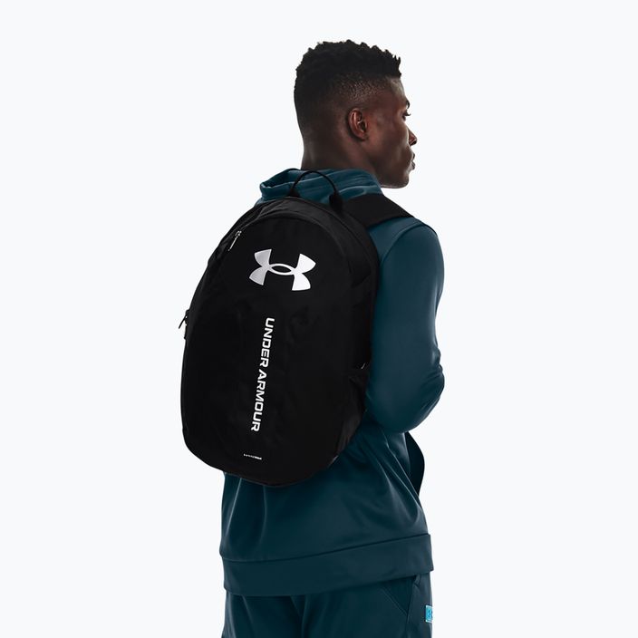 Zaino urbano Under Armour Hustle Lite 26,5 l nero/nero/argento metallico 8