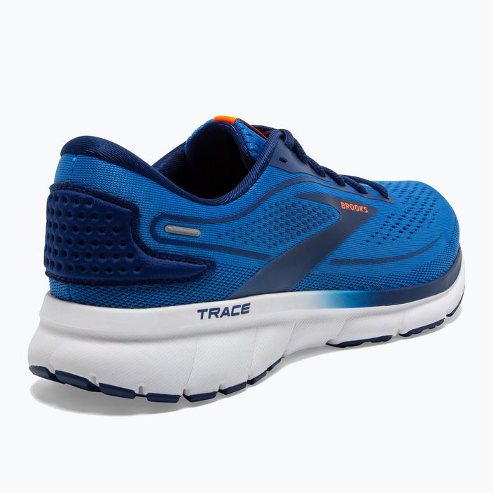 Brooks Trace 2 scarpe da corsa uomo palazzo blu/blu profondità/arancio 8