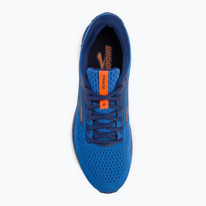 Brooks Trace 2 scarpe da corsa uomo palazzo blu/blu profondità/arancio 7