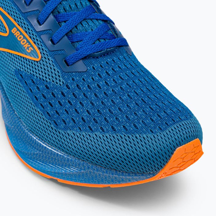 Brooks Levitate 6 scarpe da corsa classiche blu/arancio da uomo 7