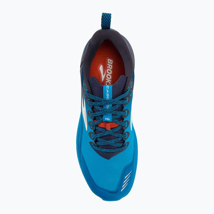 Brooks Cascadia 16 scarpe da corsa da uomo peacoat/blu atomico/rooibos 6