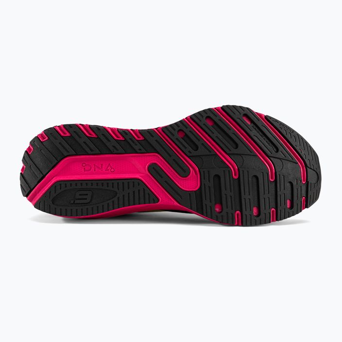 Brooks Launch GTS 9 scarpe da corsa da uomo nero/rosa/giallo 6
