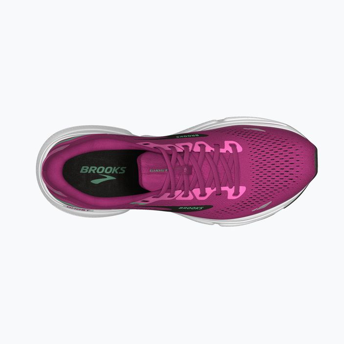 Brooks Ghost 15 scarpe da corsa da donna rosa/fucsia festival/nero 15