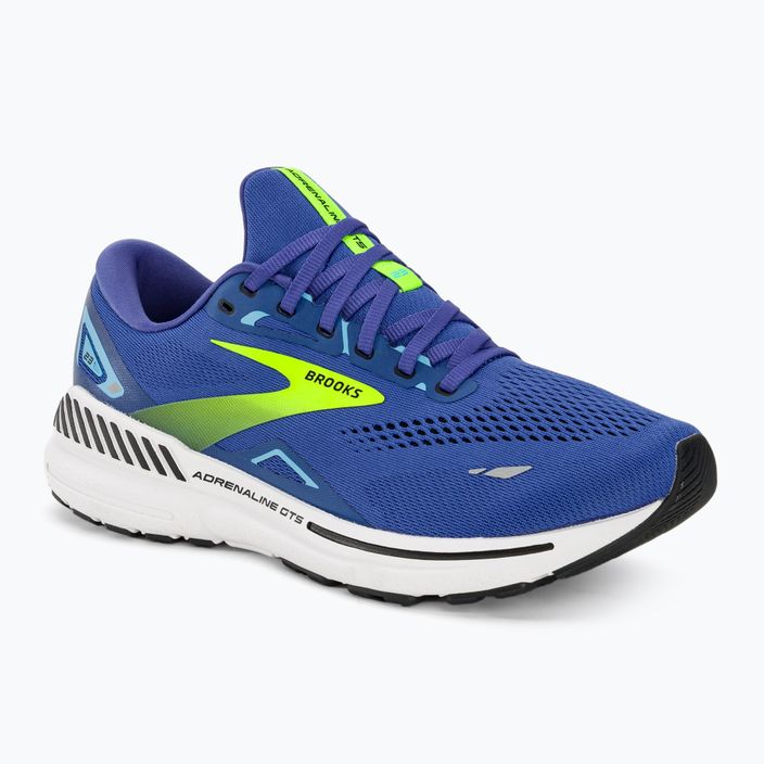 Scarpe da corsa da uomo Brooks Adrenaline GTS 23 blu/nightlife/nero