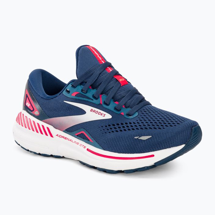 Scarpe da corsa da donna Brooks Adrenaline GTS 23 blu/raspberry/bianco