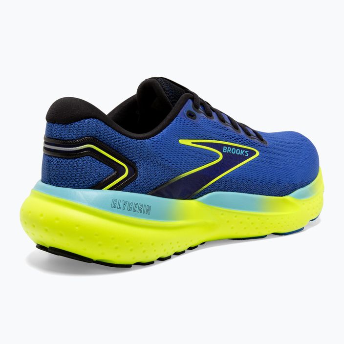 Scarpe da corsa da uomo Brooks Glycerin 21 blu/nightlife/nero 8