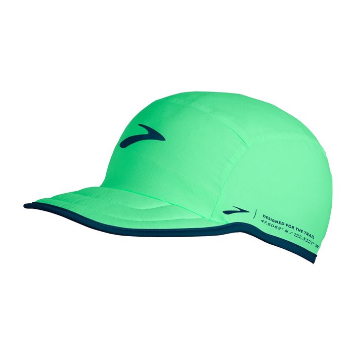 Cappello da baseball Brooks Lightweight Packable iper verde 2