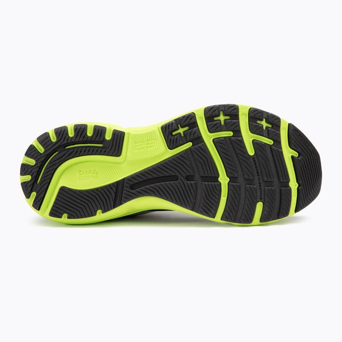 Brooks Adrenaline GTS 23 nero/verde/bianco scarpe da corsa da uomo 4