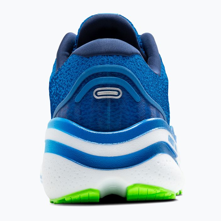 Brooks Ghost Max 2 scarpe da corsa da uomo blu olandese/geco verde/peacoat 11