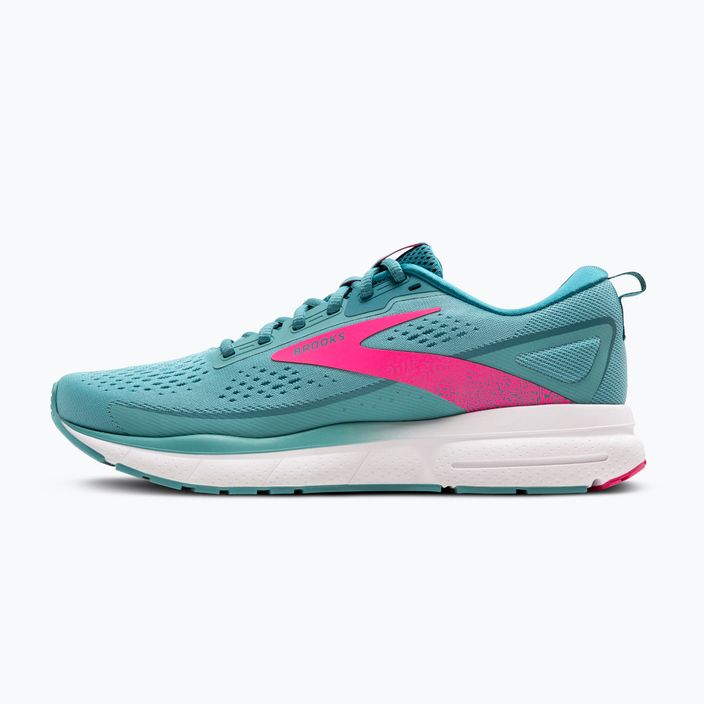 Brooks Trace 3 scarpe da corsa da donna aqua/storm/rosa 10