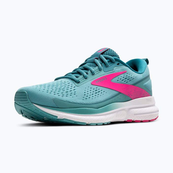 Brooks Trace 3 scarpe da corsa da donna aqua/storm/rosa 11