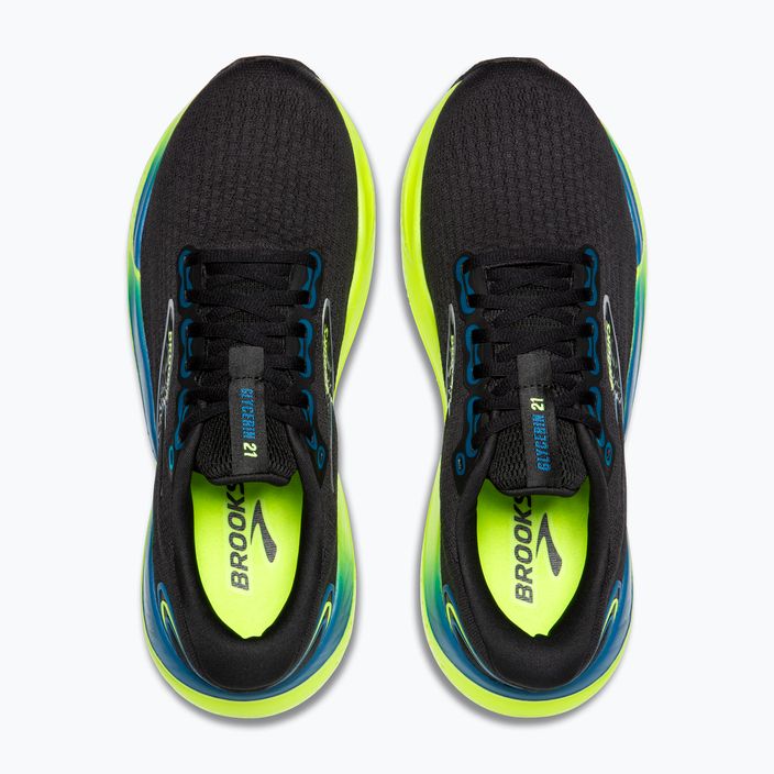 Brooks Glycerin 21, scarpe da corsa da uomo, nero/blu/notte 5