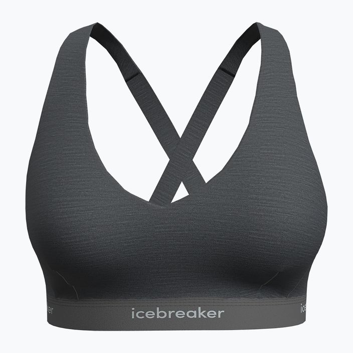 Reggiseno termico Icebreaker Merino 125 Cool-Lite Sprite Racerback gritstone heather