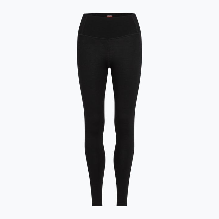 Pantaloni termici Icebreaker da donna Merino 260 Tech High Rise Leggings nero 6