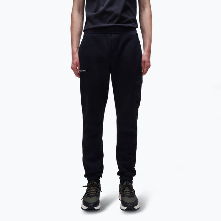 Pantaloni da uomo Napapijri M-Badge Cargo nero 041