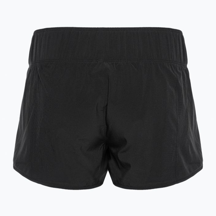 Pantaloncini da bagno Hurley da donna Aquas Solid 2,5" newprint o nero/bianco 2