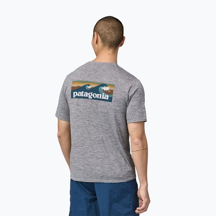Uomo Patagonia Cap Cool Daily Graphic Shirt Waters boardshort logo abalone blu/grigio 2