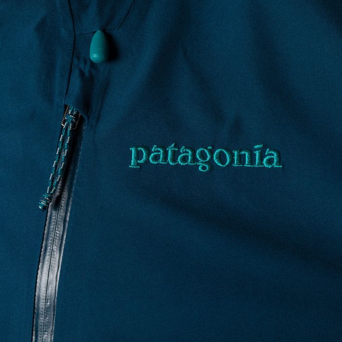 Giacca antipioggia Patagonia Triolet lagom blu da uomo 13