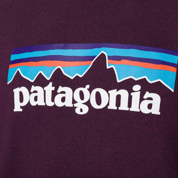 Patagonia P-6 Felpa con logo Uprisal notte prugna 5