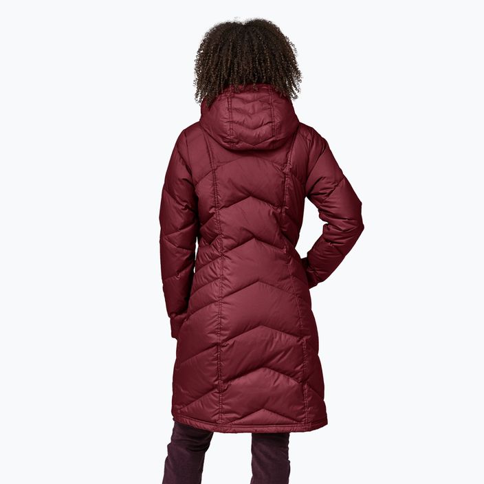 Patagonia Down With It Parka donna rosso carminio 3