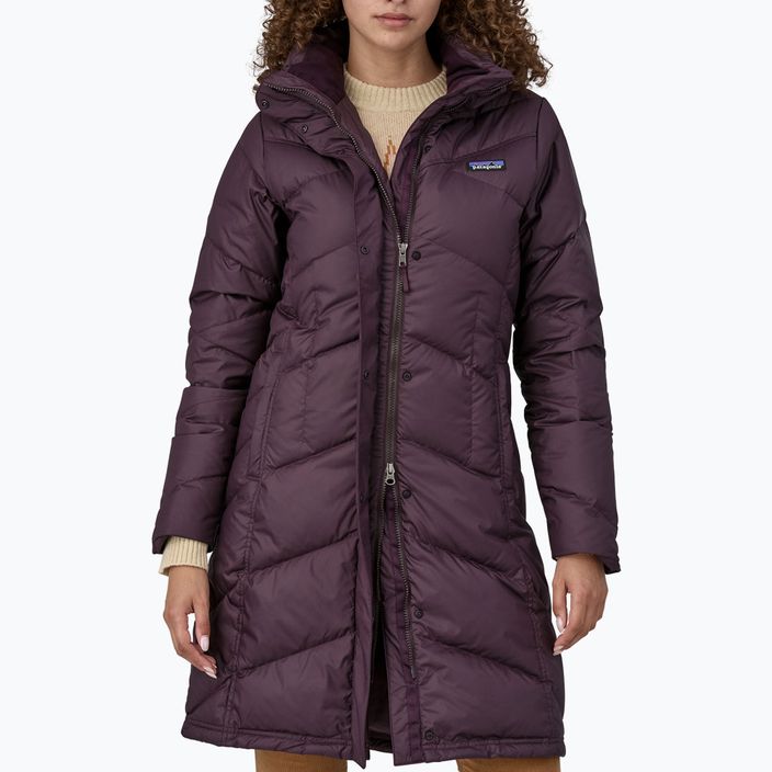 Patagonia Down With It Parka Donna Cappotto in prugna ossidiana 4