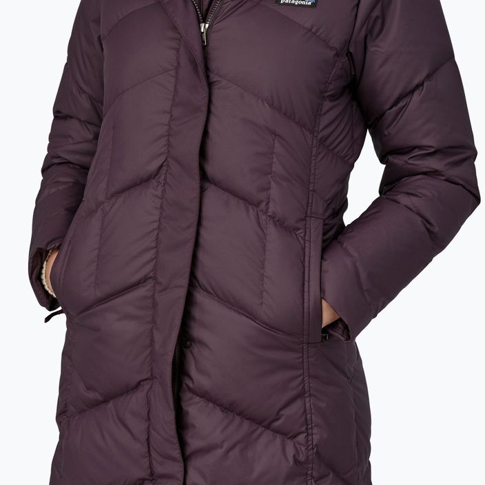 Patagonia Down With It Parka Donna Cappotto in prugna ossidiana 8
